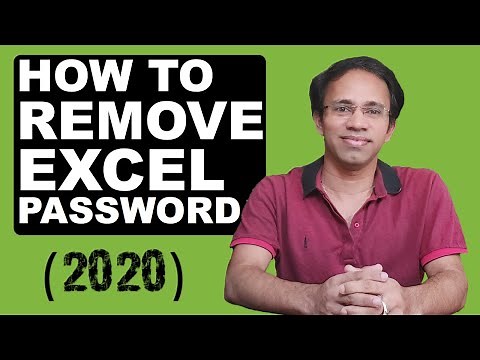 How to Remove excel password in 2020 [Step by Step tutorial]