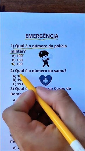 EMERGENCY NUMBERS QUIZ! 🚨 Do you know who to call? 📞🤯