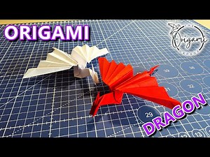 Simple Origami Dragon