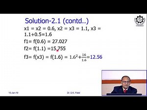 Lec 3: Single Variable Optimization (Exhaustive Search method, MATLAB program)