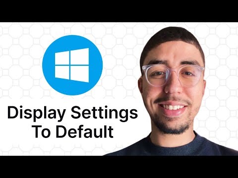 How to Reset Windows 10 Display Settings to Default | Easy Fix