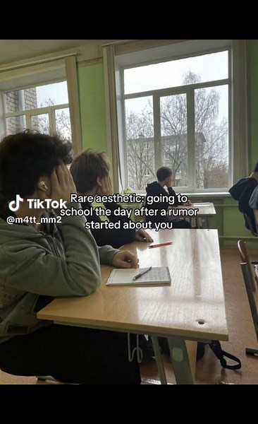 #fyp #relatable #viral #school #rumor | aesthetic