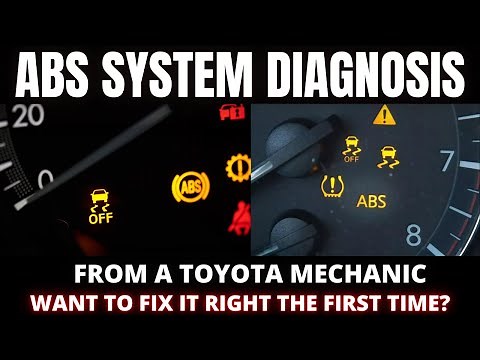 ABS Diagnosis Tips from a Toyota Mechanic. Fix It Right The First Time