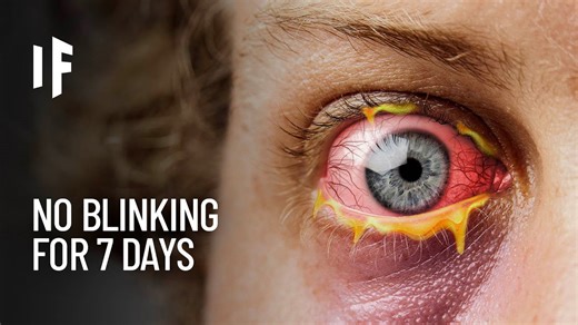 What happens if you don’t blink for a whole week?