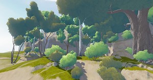Stylized anime trees | 3D Trees | Unity Asset Store