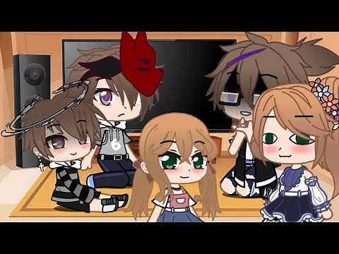 Aftons Reacts to Time out bucket meme x Michael's first word