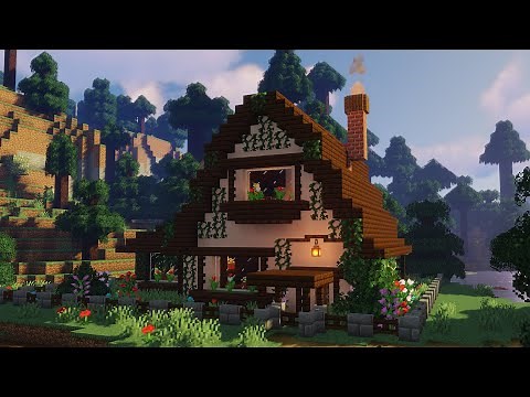 How To Build A Cottage In Minecraft (READ THE COMMENTS) | Cottage Tutorial | Cottagecore