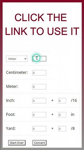 Use this fabric conversion calculator to easily convert between inches, feet, yards, and centimeters