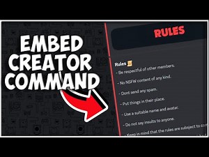 [NEW] - How to make a EMBED CREATOR for your discord bot! || Discord.js V14