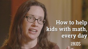 Are your kids struggling with math? It's easy to add math to every day life. Author Annie Murphy Paul explains how. | GreatSchools.org