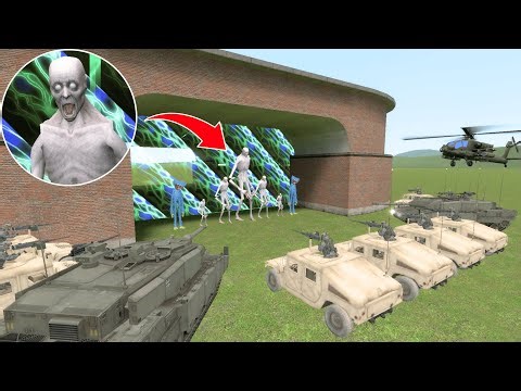 SCP-096 VS 1000 GUARDS — THE ULTIMATE BATTLE? In Garry's Mod