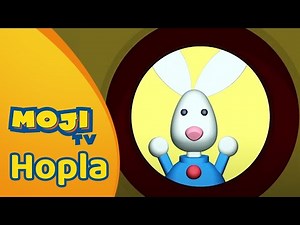 EEN EEKHOORN ACHTER HET RAAM 🐿️ | HOPLA 🐇 | Nederlandse Kinderseries | MojiTV