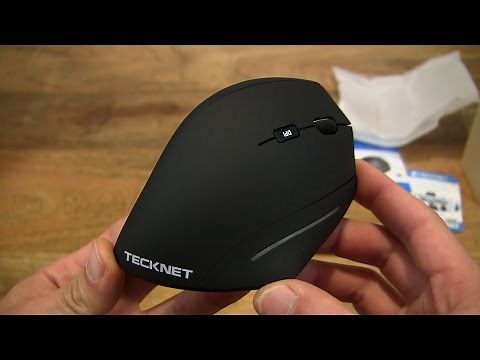 TeckNet 2.4Ghz Nano Wireless Vertical Ergonomic Mouse