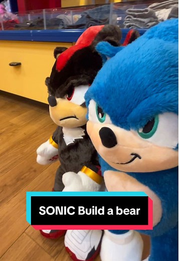 Build A Bear Sonic The Hedgehog Plushie Adventure