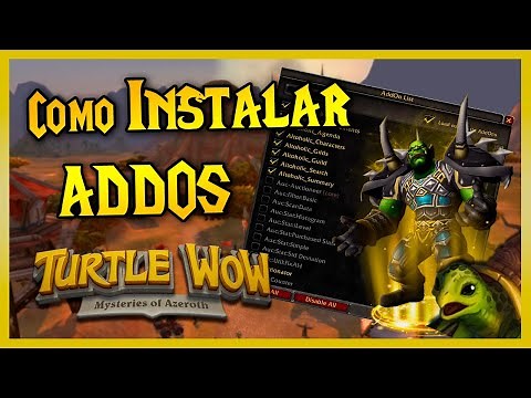 How to INSTALL and DOWNLOAD ADDONS in Turtle WoW 🐢