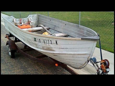 Boat Restoration Project - "Before..."