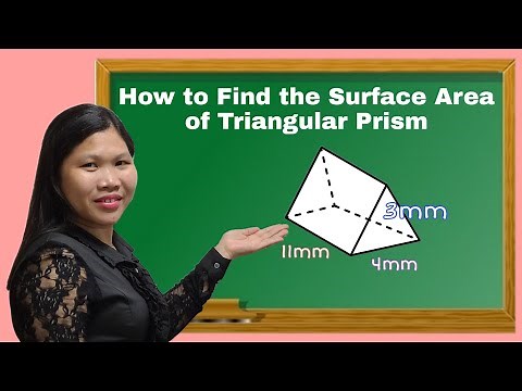 How to Find the Surface Area of Triangular Prism