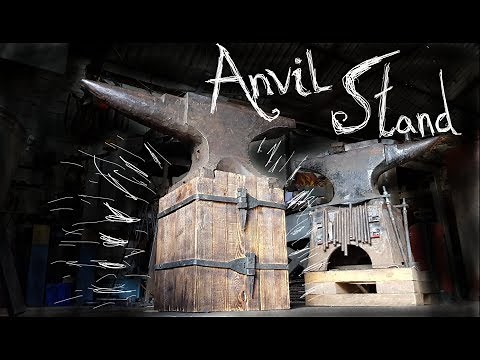 Making a ANVIL STAND!