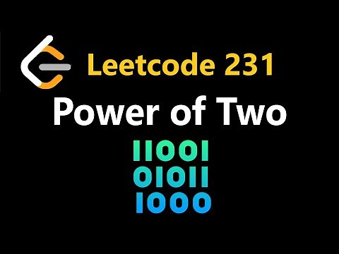 Power of Two - Leetcode 231 - Python