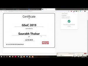 Blockchain verified certification