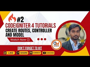 CodeIgniter 4 Tutorial Series: Mastering MVC, Routes, and Project Setup from Scratch | Part - 2