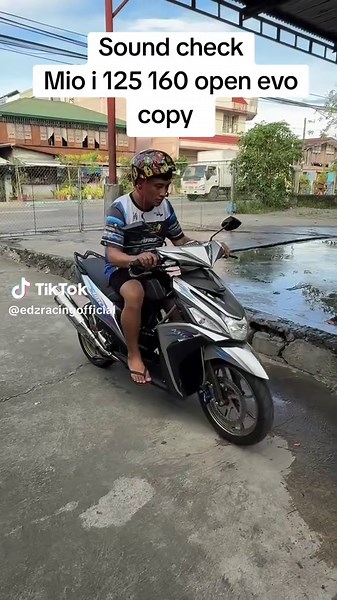 Mio i 125 Sound Check with Edz Racing Exhaust
