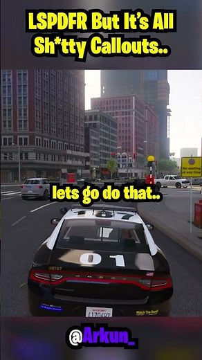LSPDFR But It's ALL Sh*tty Callouts.. #gta #lspdfr #shorts #funnymoments #memes #gta5