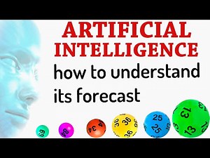 Artificial intelligence makes a lottery prediction. How to understand the forecast. Instruction