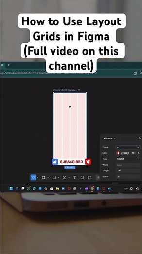 How to Use Layout Grids in Figma (Beginners Guide in 3 Minutes)