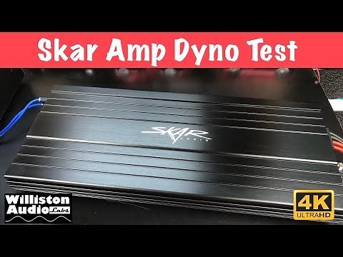 Skar SKv2-3500.1D Amp Dyno Test (4K)