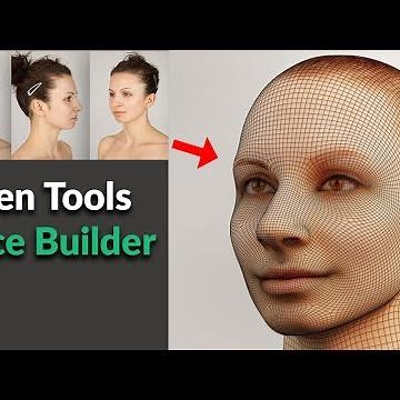 Blender Secrets - Reconstruct a Face / Head from just a few photos with Keen Tools Face Builder