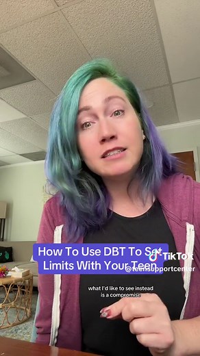 DBT DEAR MAN gives a framework for setting limits and asserting yourse...
