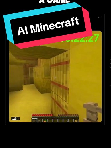 Exploring AI-Generated Minecraft Worlds