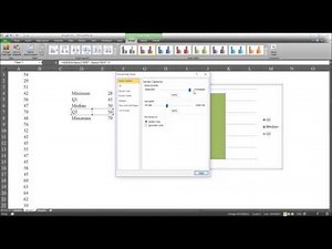 Creating a Boxplot in Excel