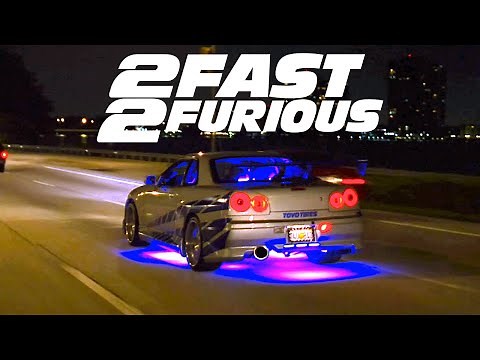 2 Fast 2 Furious... but it’s only Brian O'Conner's 1999 Nissan Skyline GT-R R34