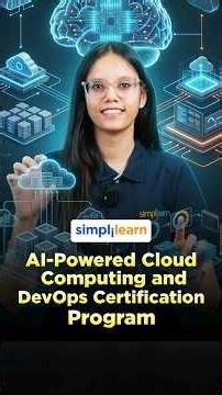 AI-Powered Cloud Computing And DevOps Certification Program | DevOps Course #Shorts #simplilearn