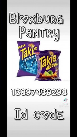 Bloxburg pantry item id codes // food decal id codes roblox! 💕