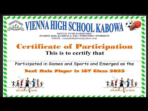 How to design a Certificate in Microsoft Publisher