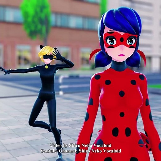 MMD Conan Dance MEME (Ladybug x Chat Noir) #miraculousladybug #ladybug *Reloaded