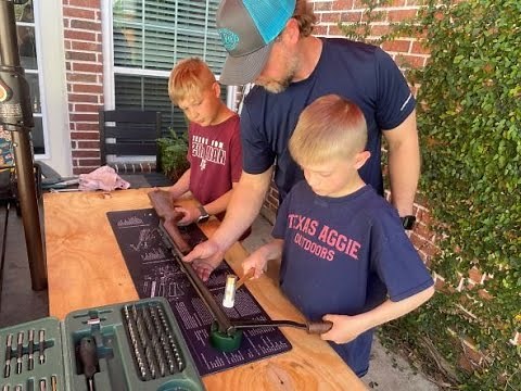 Rebuilding a Benjamin Model 340, 342, 347 Air Rifle with My Boys