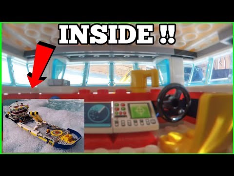 LEGO BOATS THAT FLOAT - INSIDE JET TEST !