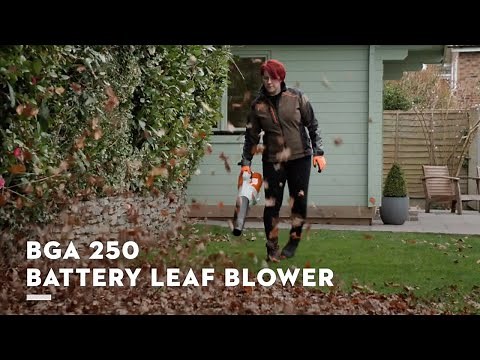 STIHL BGA 250 Cordless Leaf Blower | Battery Powered Leaf Blower | STIHL AP System | STIHL GB