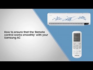 How to ensure that the remote control of your Samsung air conditioner works smoothly | Samsung