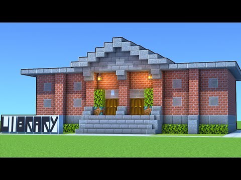 Minecraft Tutorial: How To Make A Library