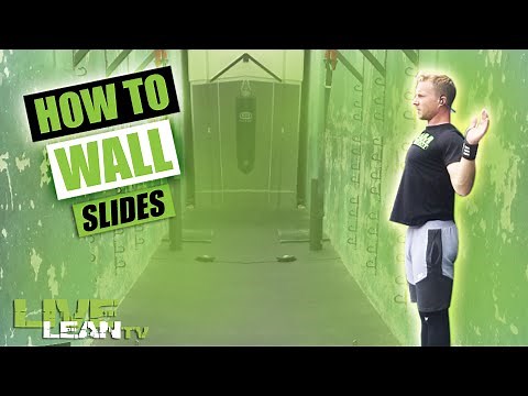 How To Do WALL SLIDES | Exercise Demonstration Video and Guide