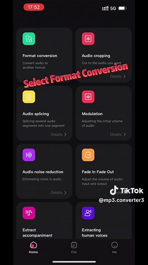 MP3 Converter on TikTok