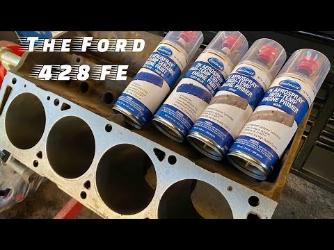 The Ford 428 FE Build: Eastwood 2K High Temp Ceramic Engine Paint
