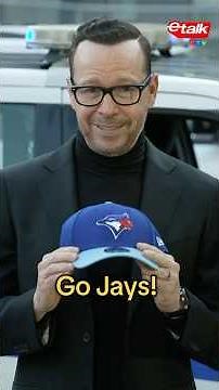 ‘Boston Blue’ star Donnie Wahlberg is cheering on the Toronto Blue Jays