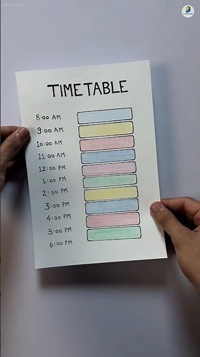 Best Study Timetable to Become a Topper🔥3 Simple Steps to Create Perfect Timetable #study#timetable