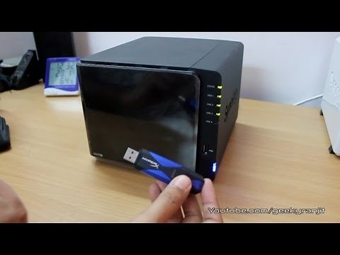 Synology DS412+ USB 3.0 performance test